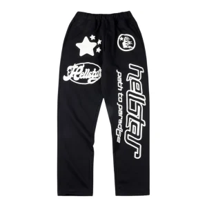 Hellstar Graphic Logo Sweatpants Black Pants
