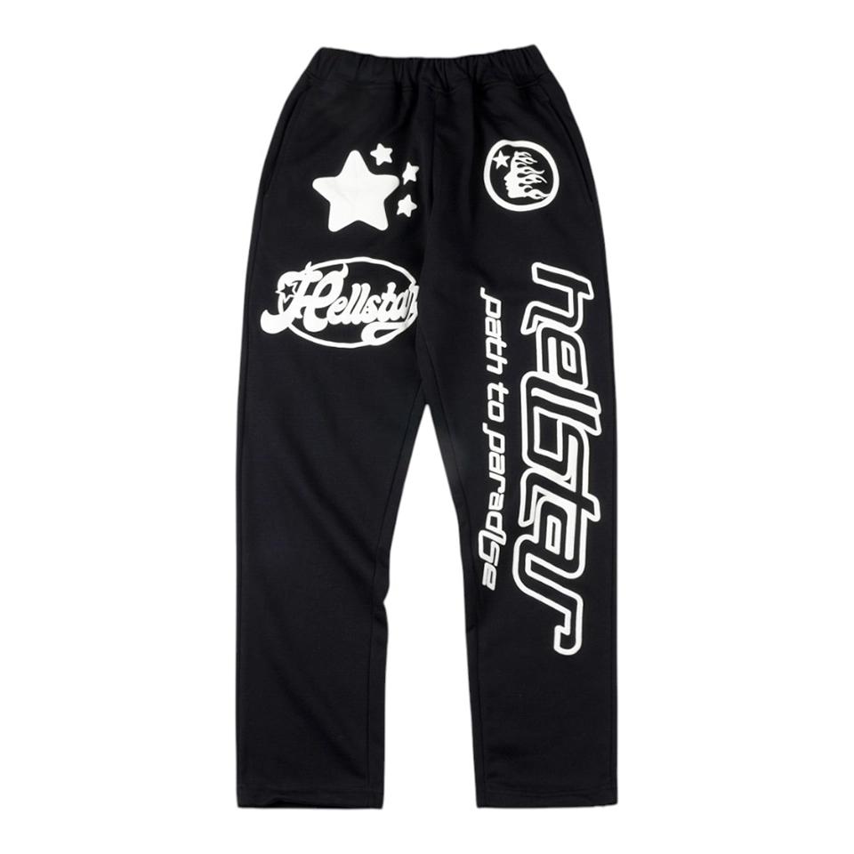 Hellstar Graphic Logo Sweatpants Black Pants
