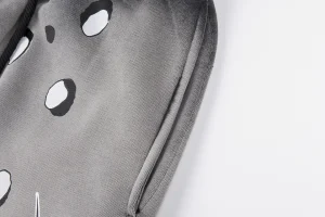 Hellstar Grey Particle Printed Sweatpants2