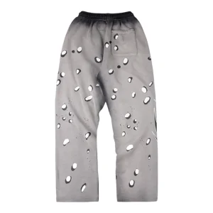 Hellstar Grey Particle Printed Sweatpants