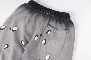 Hellstar Grey Particle Printed Sweatpants6