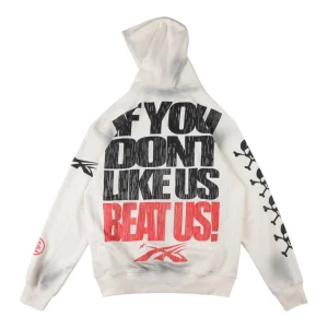 Hellstar If You Don’t Like Us Beat Us Skull Hoodie