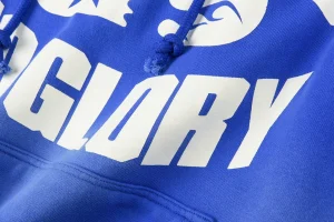 Hellstar No Guts No Glory Blue Pullover Hoodie10