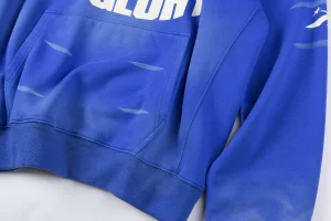 Hellstar No Guts No Glory Blue Pullover Hoodie5