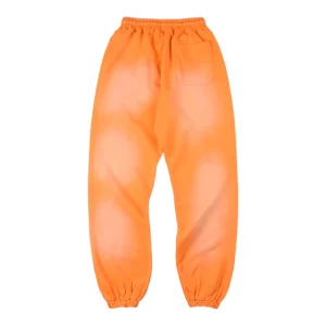 Hellstar Orange Flame Graphic Pants