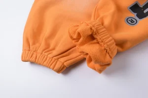 Hellstar Orange Flame Graphic Pants9