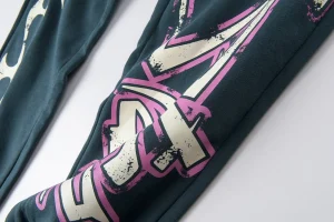 Hellstar Paradise Path Graphic Green Pants1