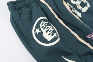 Hellstar Paradise Path Graphic Green Pants3