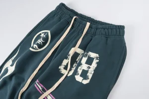 Hellstar Paradise Path Graphic Green Pants8