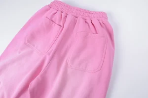 Hellstar Pink Logo Snap Detail Pants3