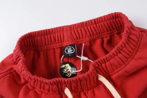 Hellstar Red Flame Graphic Pants3