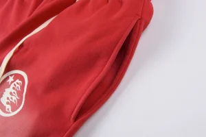 Hellstar Red Flame Graphic Pants5