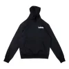 Hellstar Rhinestone Flame Head Pullover Hoodie