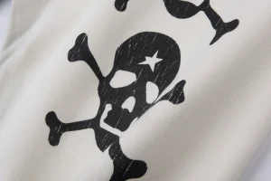 Hellstar Skull Multi-Print Gradient White Pants5