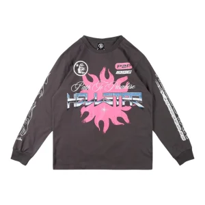 Hellstar Spiritual Running Graphic Shirt