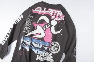 Hellstar Spiritual Running Graphic Shirt3