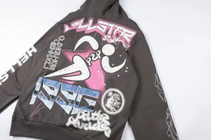 Hellstar Spiritual Running Print Hoodie10