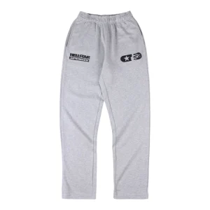 Hellstar Sports Logo Track Grey Pants