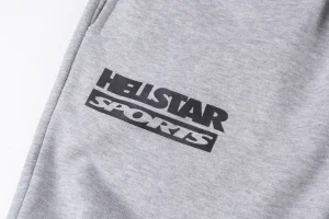 Hellstar Sports Logo Track Grey Pants4
