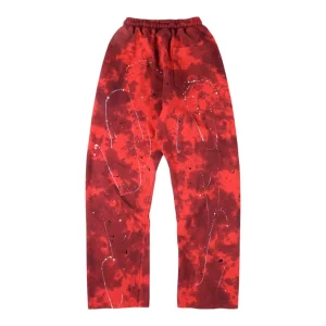 Hellstar Sports Splatter Red Sweatpants