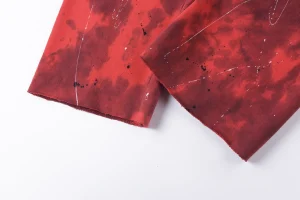 Hellstar Sports Splatter Red Sweatpants4