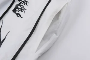 Hellstar Sports Tribal Line White Track Pants1