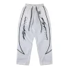 Hellstar Sports Tribal Line White Track Pants