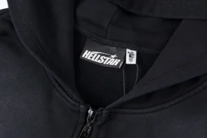 Hellstar Sports Zip-Up Logo Washed Hoodie10