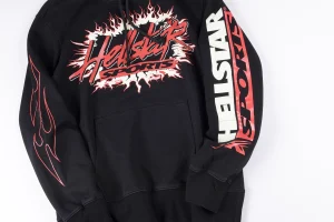 Hellstar Studios Airbrushed Skull Washed Hoodie12