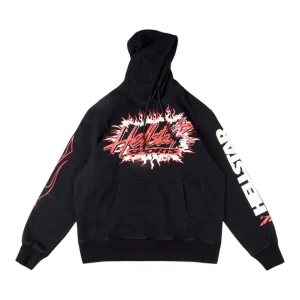 Hellstar Studios Airbrushed Skull Washed Hoodie2