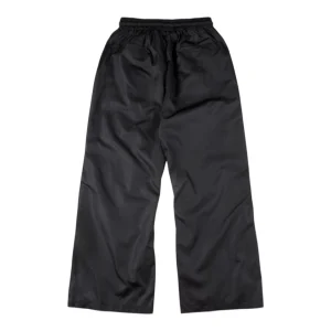 Hellstar Studios Black Racing Graphic Wide-Leg Pants