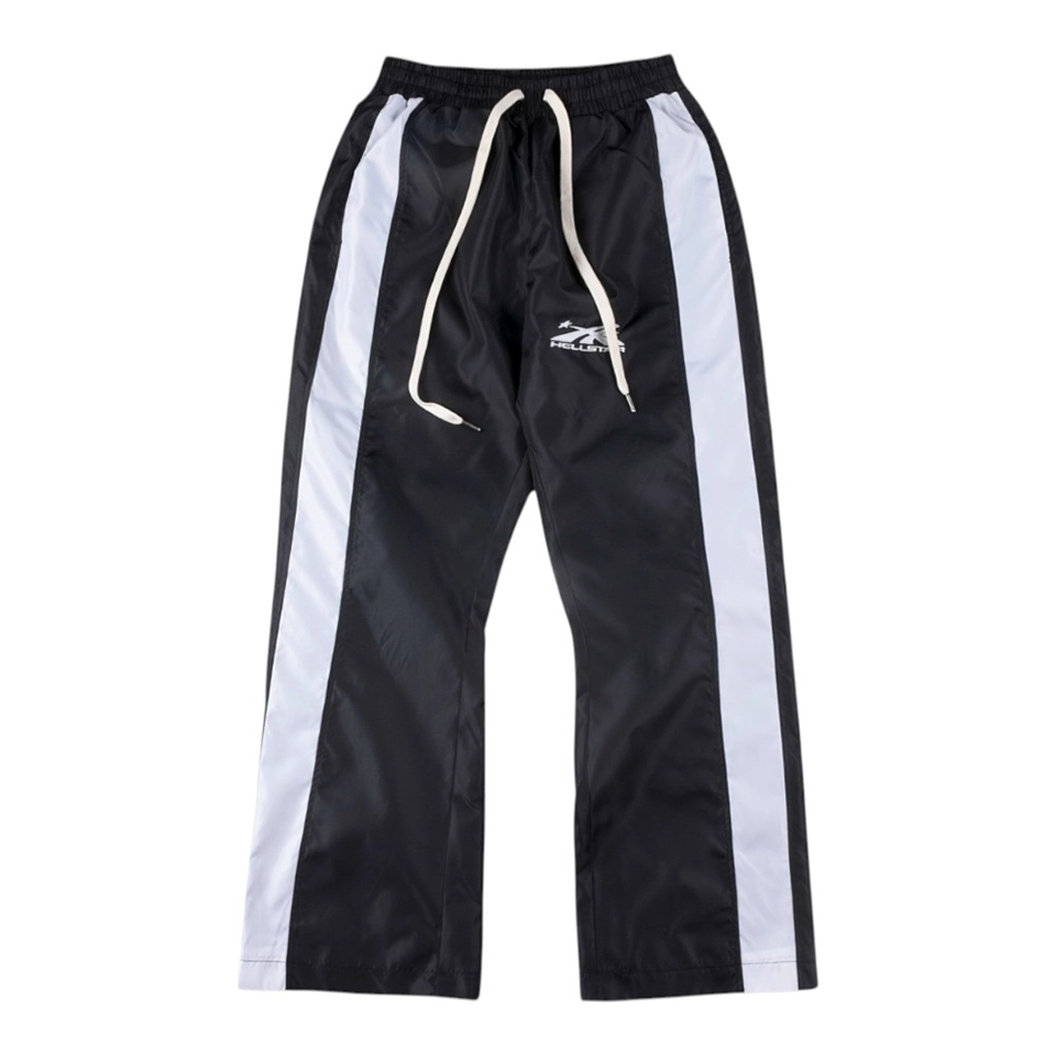Hellstar Studios Black White Panel Track Pants