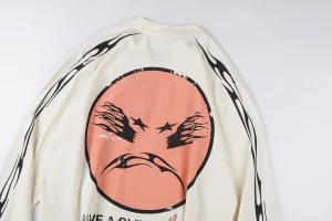 Hellstar Studios Blessed & Bad Day Flame Shirt5