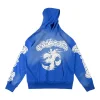 Hellstar Studios Blue Yoga Washed Hoodie