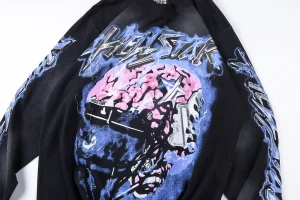 Hellstar Studios Brain Helmet Washed Shirt11