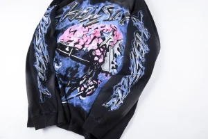 Hellstar Studios Brain Helmet Washed Shirt8