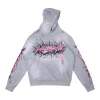 Hellstar Studios Brainwashed Grey Pullover Hoodie