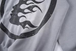 Hellstar Studios Brainwashed Grey Pullover Hoodie3