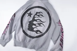 Hellstar Studios Brainwashed Grey Pullover Hoodie4