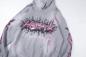 Hellstar Studios Brainwashed Grey Pullover Hoodie5