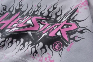 Hellstar Studios Brainwashed Grey Pullover Hoodie9