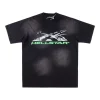 Hellstar Studios Camo Flame Face T-shirt
