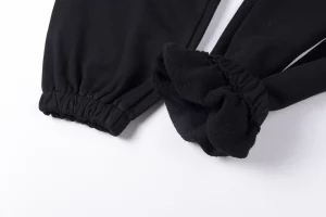 Hellstar Studios Cosmic Blaze Logo Black Sweatpants6