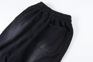 Hellstar Studios Faded Washed Logo Black Pants1