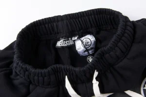 Hellstar Studios Faded Washed Logo Black Pants5