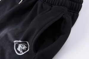 Hellstar Studios Faded Washed Logo Black Pants7