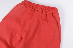 Hellstar Studios Flame Graffiti Red Sweatpants2