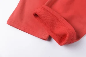 Hellstar Studios Flame Graffiti Red Sweatpants4
