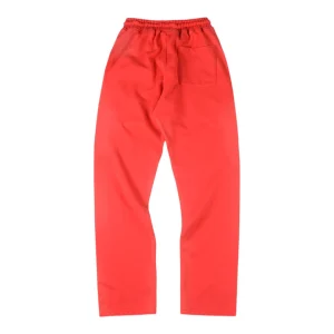 Hellstar Studios Flame Graffiti Red Sweatpants