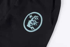 Hellstar Studios Galaxy Gradient Logo Black Sweatpants2
